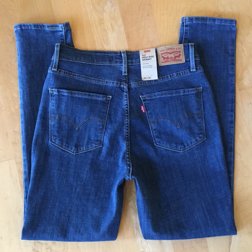 721 HIGH RISE SKINNY WOMEN'S JEANS 30 x 30